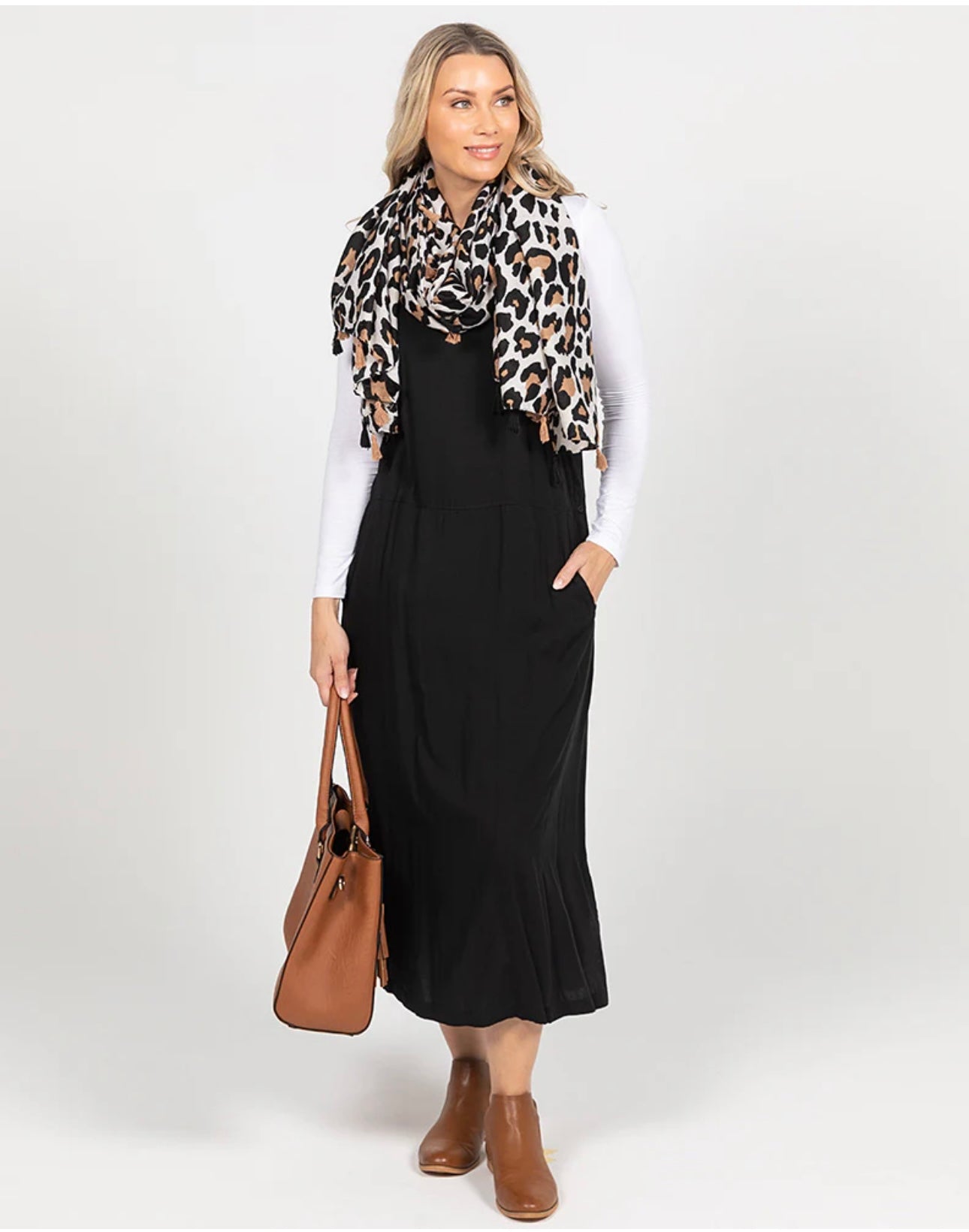 APRON DRESS