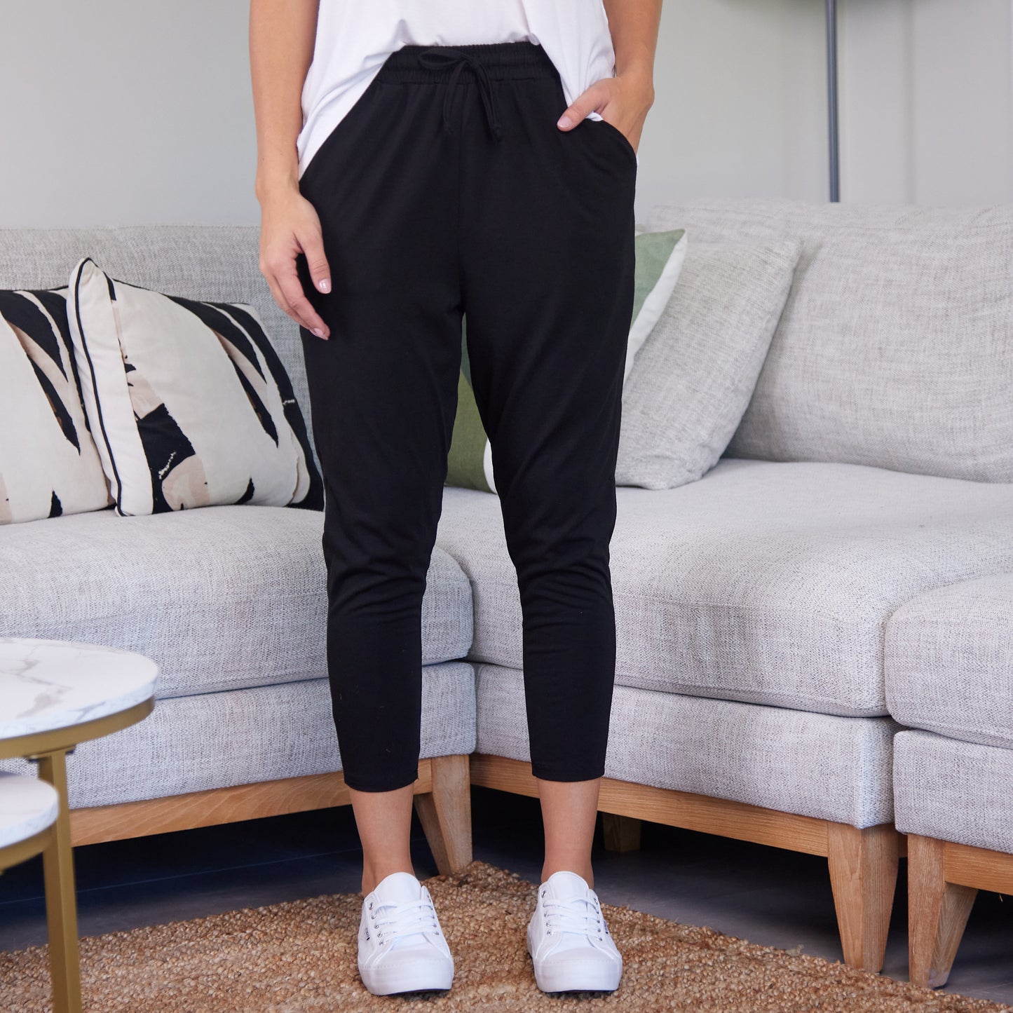 SLOUCH PANT - BLACK