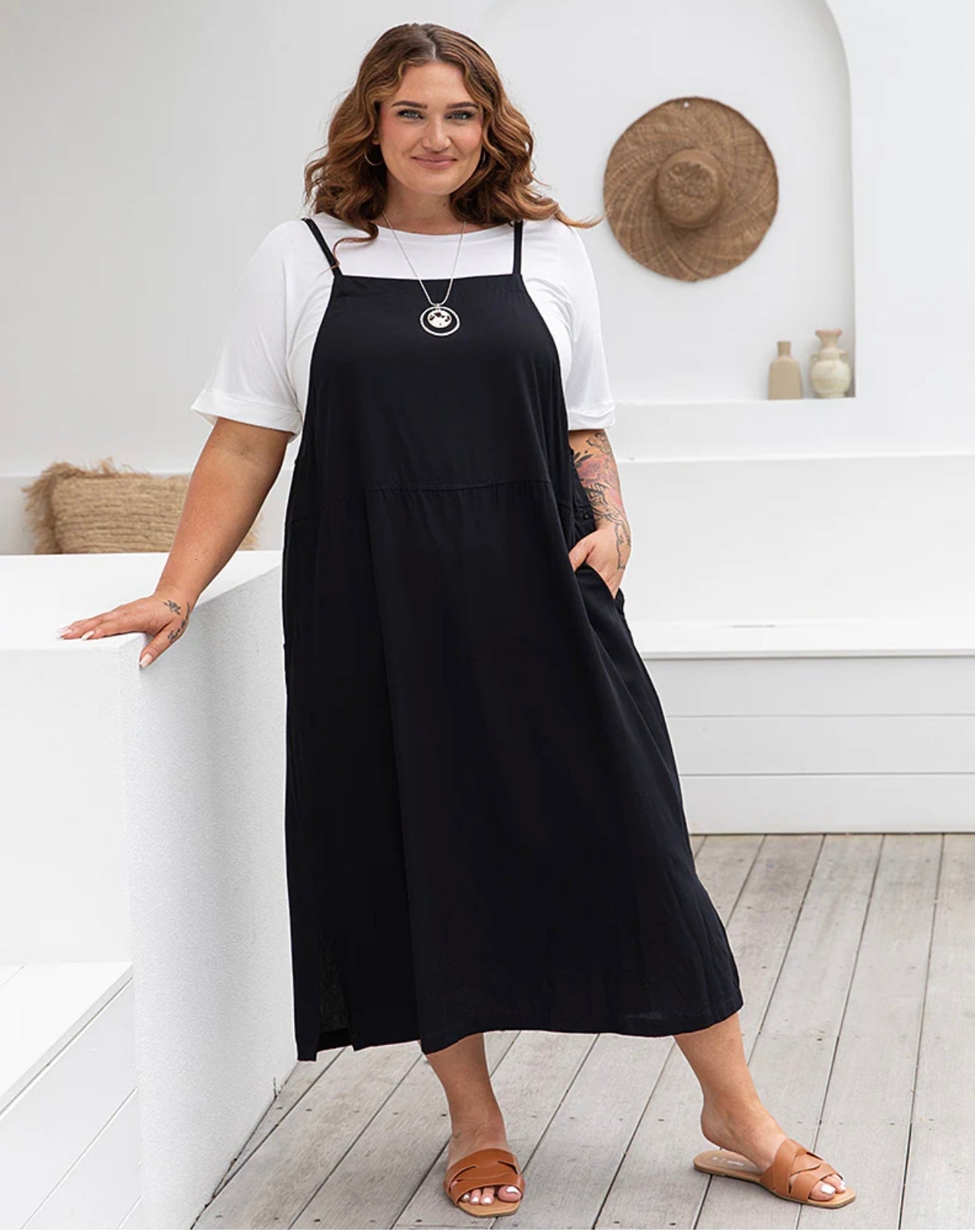 APRON DRESS