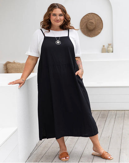 APRON DRESS