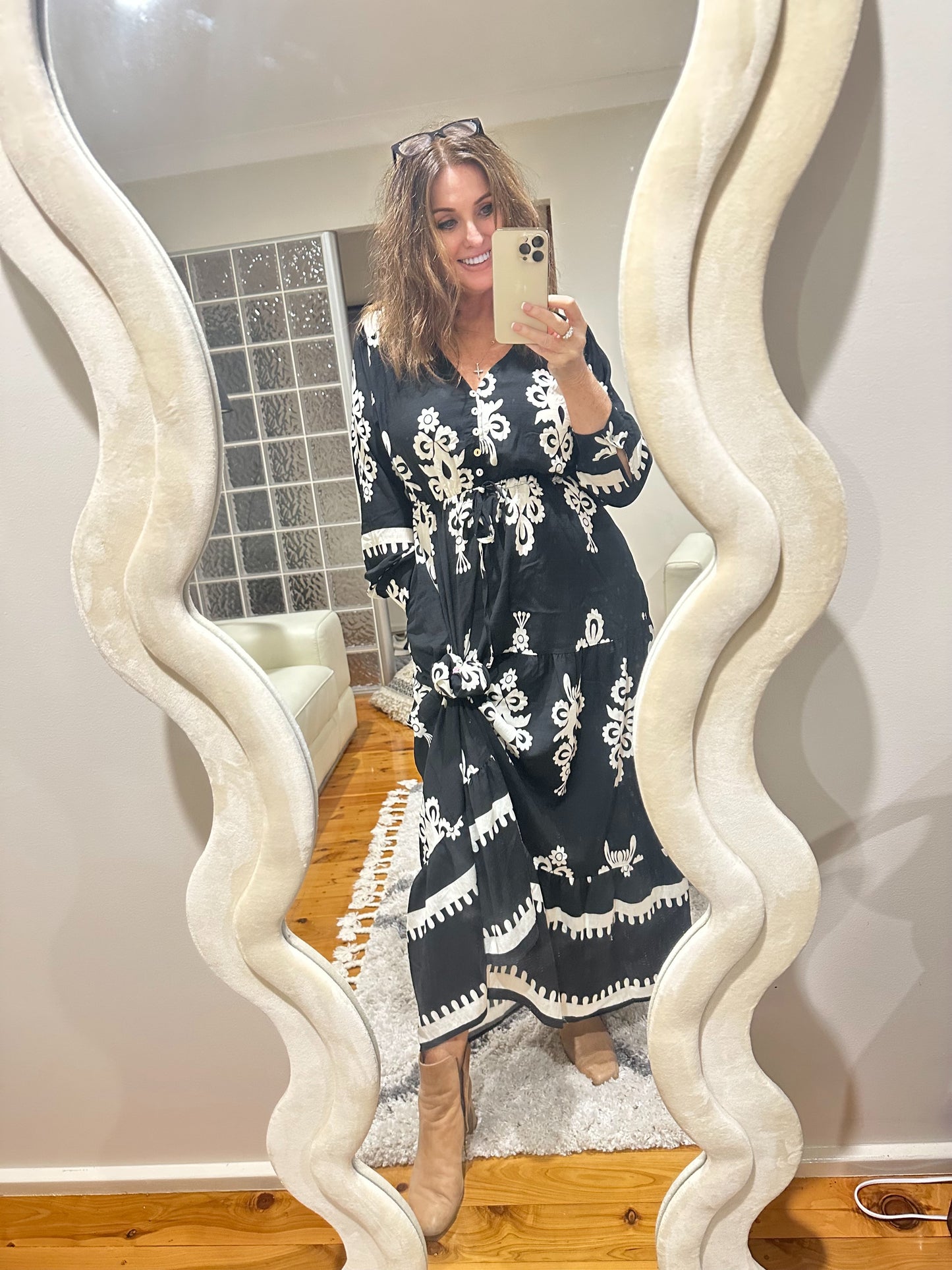 ADELE MAXI DRESS WITH POCKETS